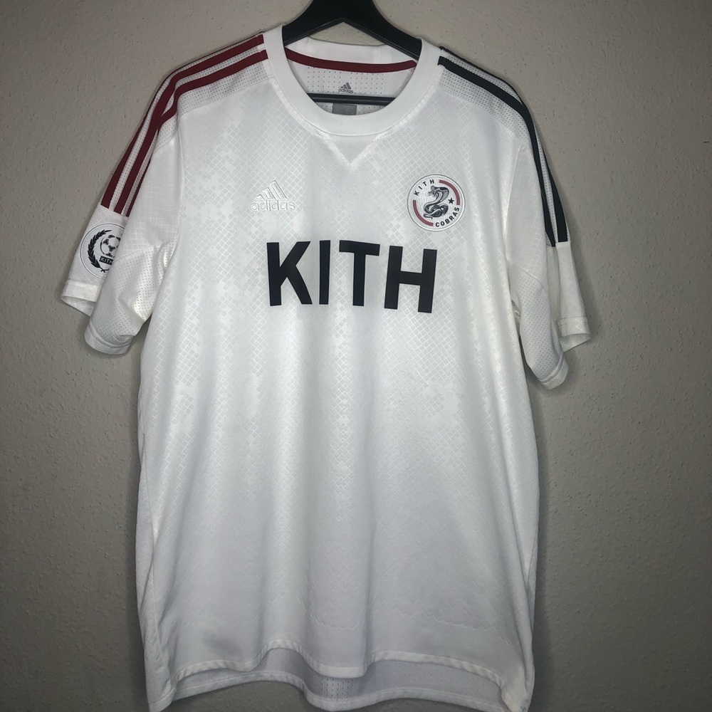 Adidas X Kith cobras soccer jersey